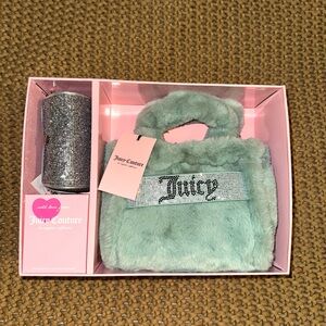 Juicy Couture Mini Tote & Barrel Coin Purse Set